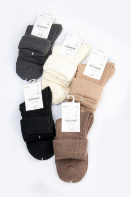 Шкарпетки жіночі з відворотом